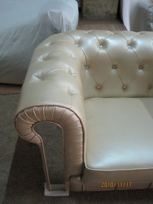 酒店沙发欧式新古典之选 拉钻真皮沙发518#详解